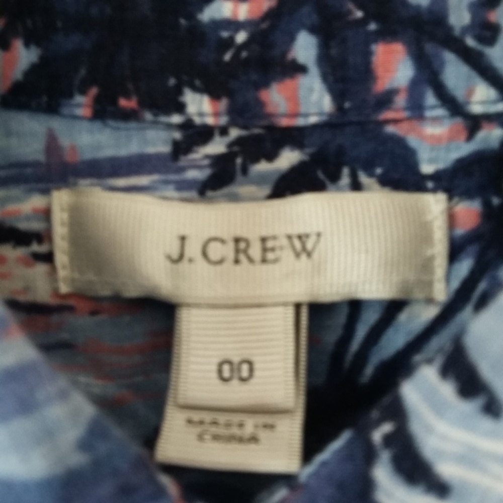 Beautiful J. Crew Popover Hawaiian Sunset Shirt - Picture 4 of 7